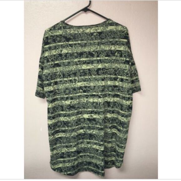 LuLaRoe Irma XS Womens Black Floral NWT - Picture 4 of 4